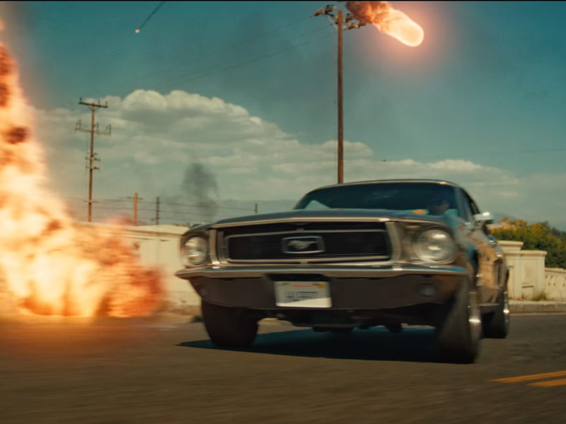 jin bts running wild video mustang